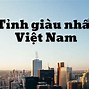 Lớp 10 Tỉnh Thành Giàu Nhất Việt Nam